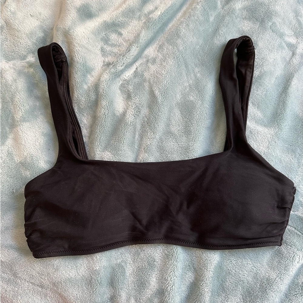 Aerie Black Bikini Top